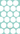 Large Polka White/Aqua - holmbay